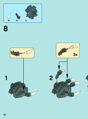 LEGO 70204 instructions page 12 – build guide