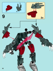 LEGO 70204 instructions page 14 – build guide
