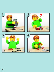 LEGO 70204 instructions page 2 – build guide