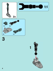 LEGO 70204 instructions page 4 – build guide