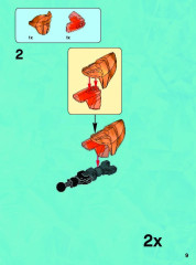 LEGO 70206 instructions page 9 – build guide