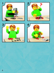 LEGO 70207 instructions page 2 – build guide