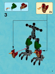 LEGO 70207 instructions page 7 – build guide