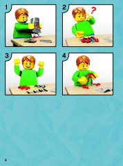 LEGO 70208 instructions page 2 – build guide