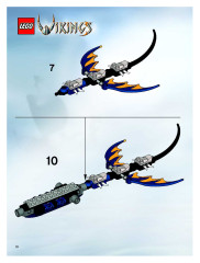 LEGO 7021 instructions page 10 – build guide