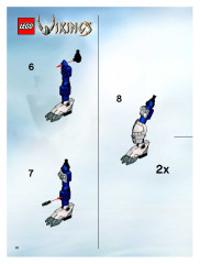 LEGO 7021 instructions page 20 – build guide