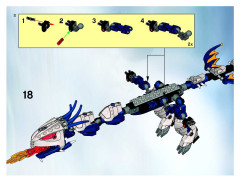 LEGO 7021 instructions page 22 – build guide