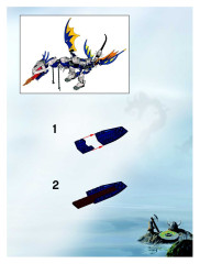 LEGO 7021 instructions page 3 – build guide