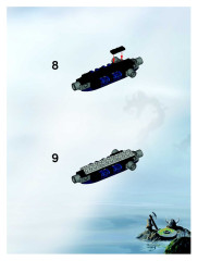LEGO 7021 instructions page 7 – build guide