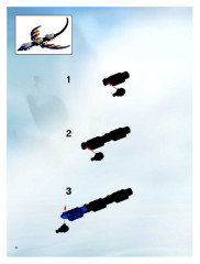 LEGO 7021 instructions page 8 – build guide