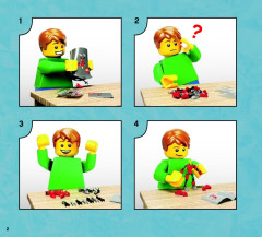 LEGO 70211 instructions page 2 – build guide