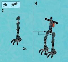 LEGO 70211 instructions page 6 – build guide