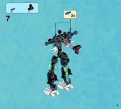 LEGO 70212 instructions page 9 – build guide