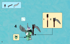LEGO 70221 instructions page 6 – build guide