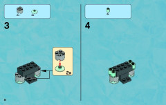 LEGO 70221 instructions page 8 – build guide