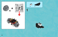 LEGO 70222 instructions page 14 – build guide