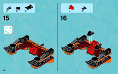 LEGO 70222 instructions page 22 – build guide
