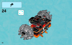 LEGO 70222 instructions page 44 – build guide