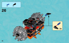 LEGO 70222 instructions page 46 – build guide