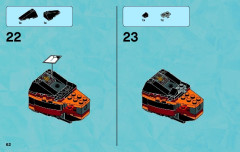 LEGO 70222 instructions page 62 – build guide