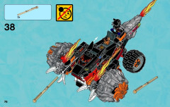 LEGO 70222 instructions page 76 – build guide