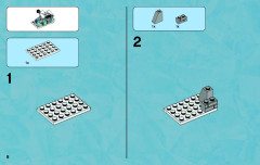LEGO 70222 instructions page 8 – build guide