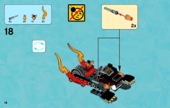 LEGO 70223 instructions page 18 – build guide