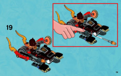 LEGO 70223 instructions page 19 – build guide