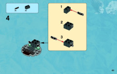 LEGO 70223 instructions page 43 – build guide