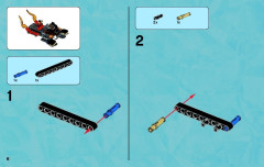 LEGO 70223 instructions page 6 – build guide