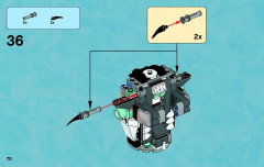 LEGO 70223 instructions page 70 – build guide