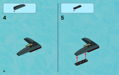 LEGO 70223 instructions page 74 – build guide