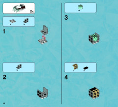 LEGO 70223 instructions page 10 – build guide