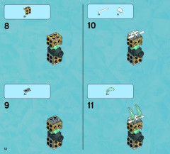 LEGO 70223 instructions page 12 – build guide