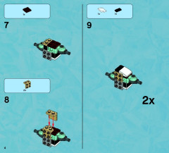 LEGO 70223 instructions page 4 – build guide