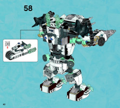 LEGO 70223 instructions page 42 – build guide
