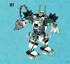 LEGO 70223 instructions page 45 – build guide