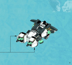LEGO 70223 instructions page 9 – build guide