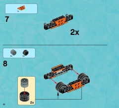 LEGO 70224 instructions page 10 – build guide