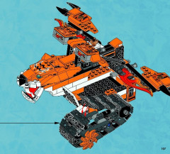 LEGO 70224 instructions page 107 – build guide