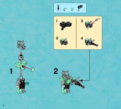 LEGO 70224 instructions page 4 – build guide