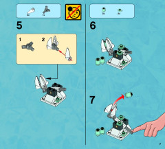 LEGO 70224 instructions page 7 – build guide