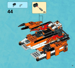 LEGO 70224 instructions page 71 – build guide