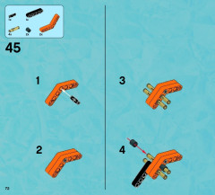 LEGO 70224 instructions page 72 – build guide