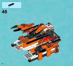 LEGO 70224 instructions page 74 – build guide