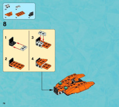 LEGO 70224 instructions page 78 – build guide