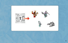 LEGO 70225 instructions page 3 – build guide