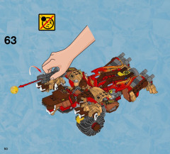 LEGO 70225 instructions page 50 – build guide