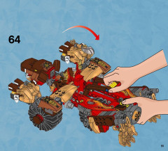 LEGO 70225 instructions page 51 – build guide