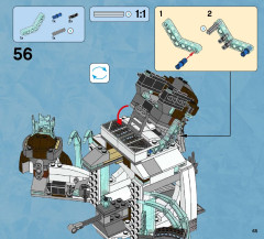 LEGO 70226 instructions page 65 – build guide